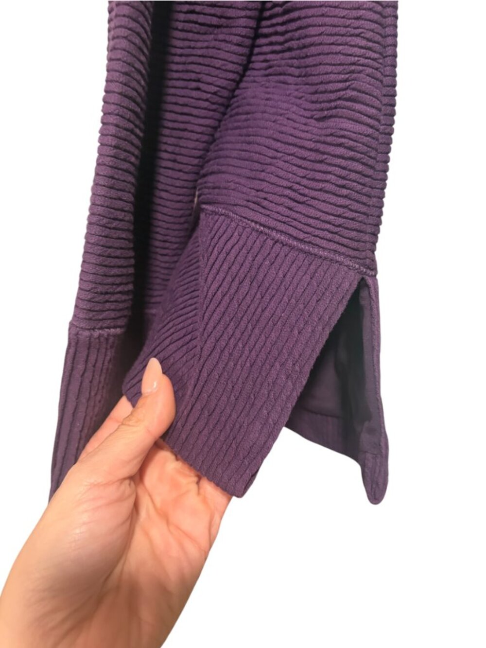 Calia Cowl Neck Ribbed Pullover Sweater - Picture 6 of 8